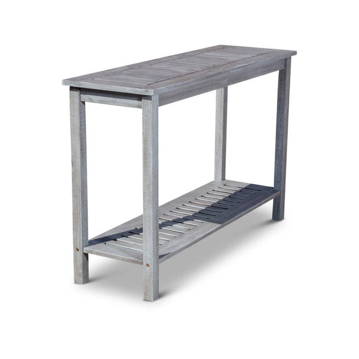 Eucalyptus Console Table -  Silver Gray