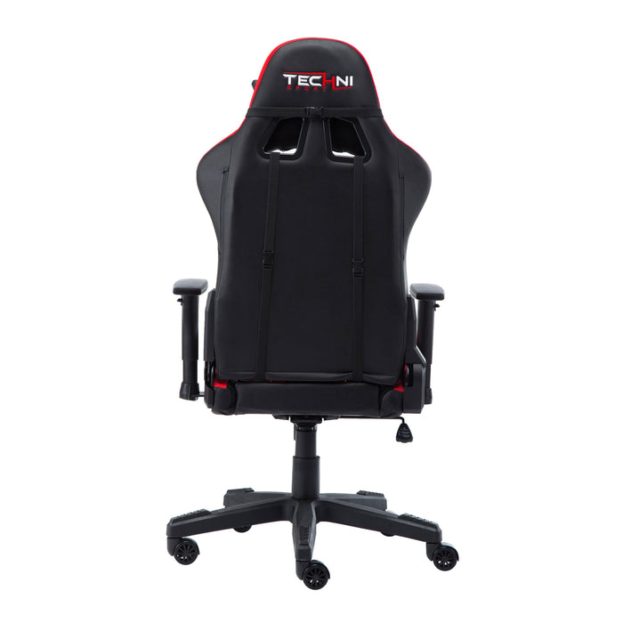 Techni Sport TS-90 Office-PC Gaming Chair, Red