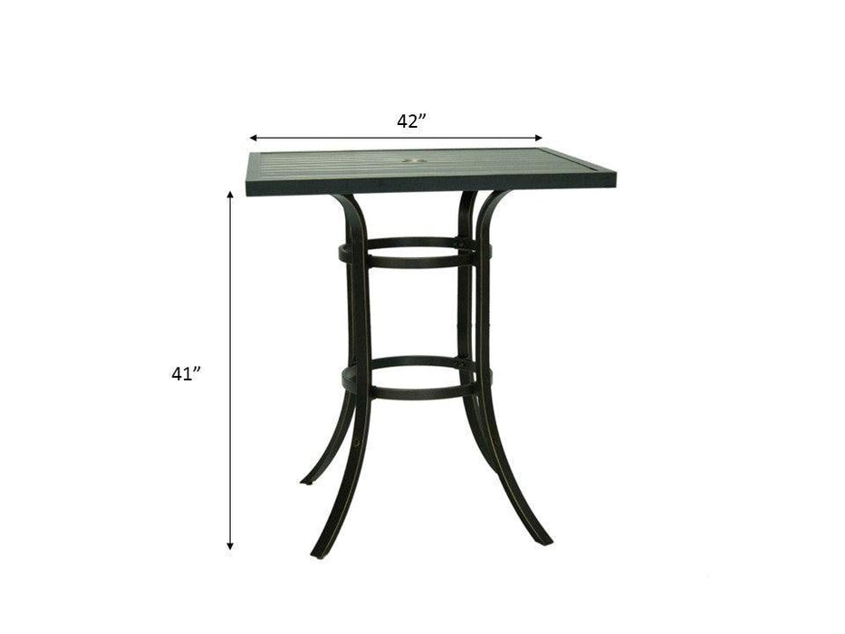 42" Square Bar Table for Indoor and Outdoor Use
