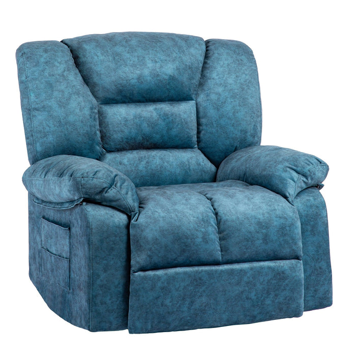 Oversized Recliner Chair Sofa with Massage and Heating