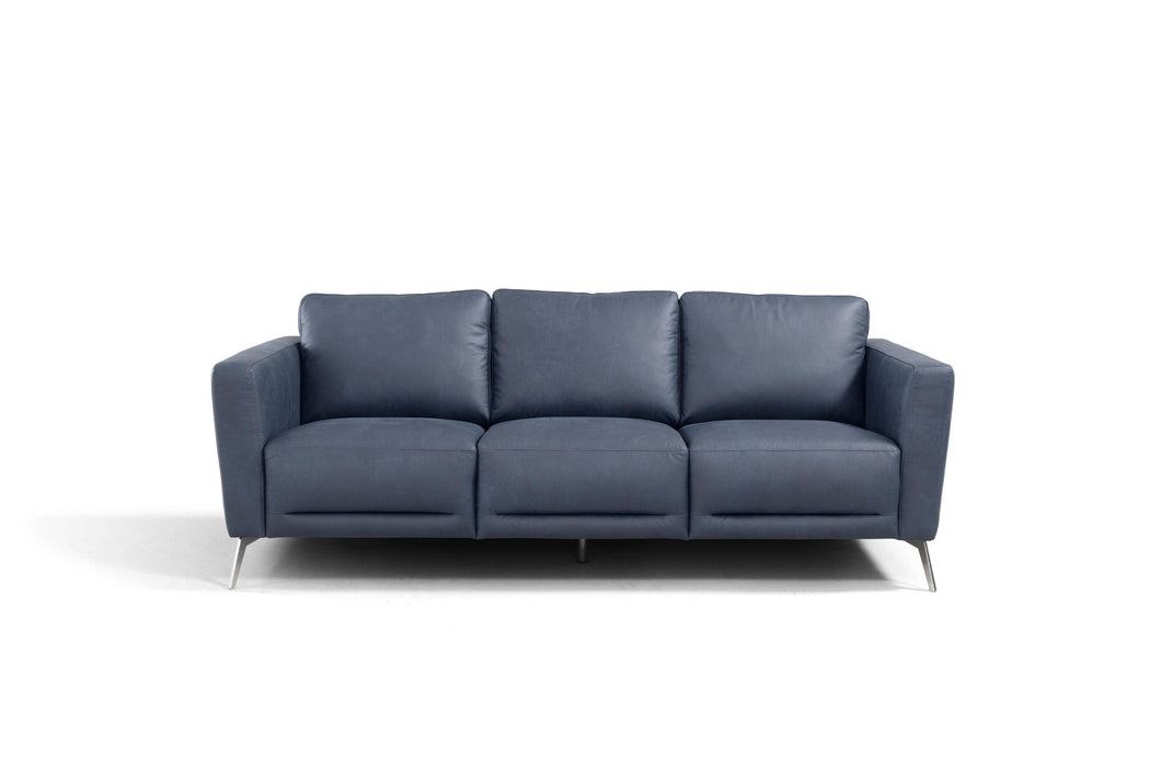 ACME Astonic Sofa , Blue Leather LV00212