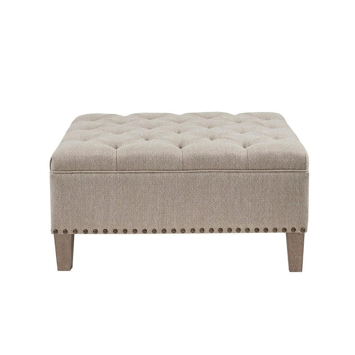 Lindsey Tufted Square Cocktail Ottoman