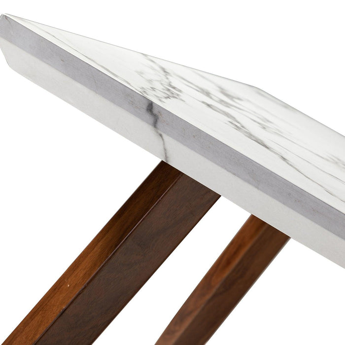 Yarmouth Dining Table,Square,Marbling