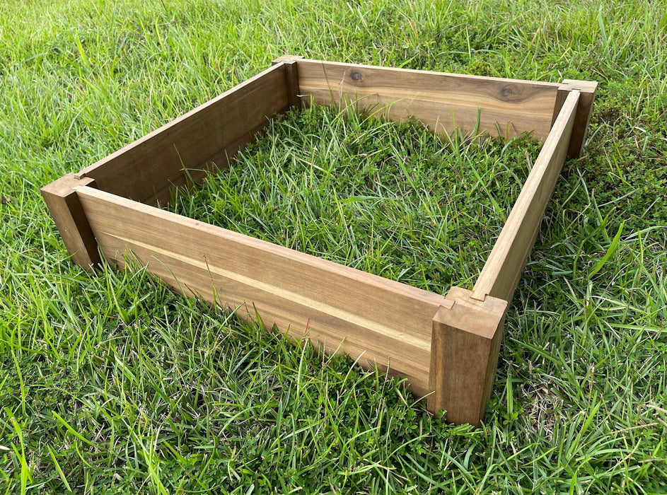 ThermA Planters 6 in. x 24 in. x 24 in. Thermo-Treated Premium Hardwood Vegetable Flower Garden Bed