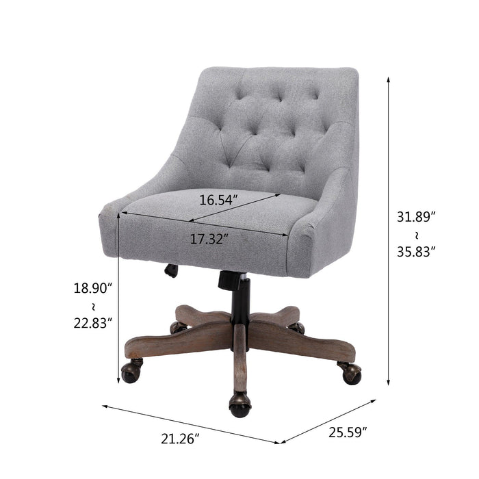Swivel Shell Chair for Living Room/Modern Leisure office Chair