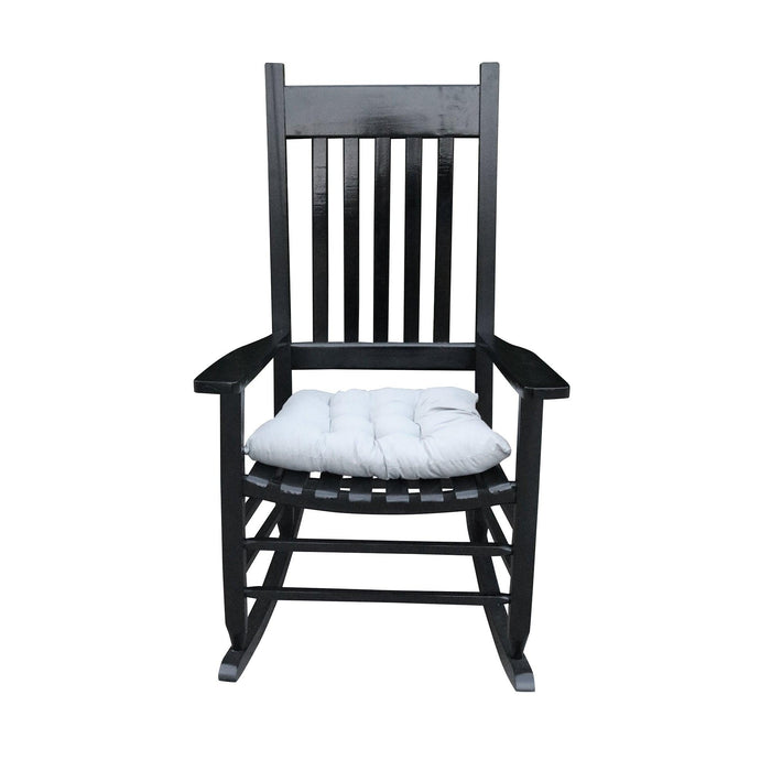 wooden porch rocker chair  Black