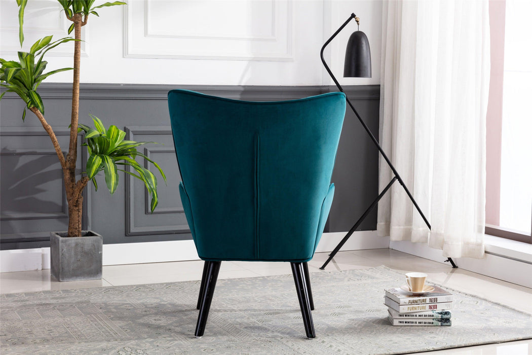 Accent chair  Living Room/Bed Room,Modern Leisure  Chair  Teal