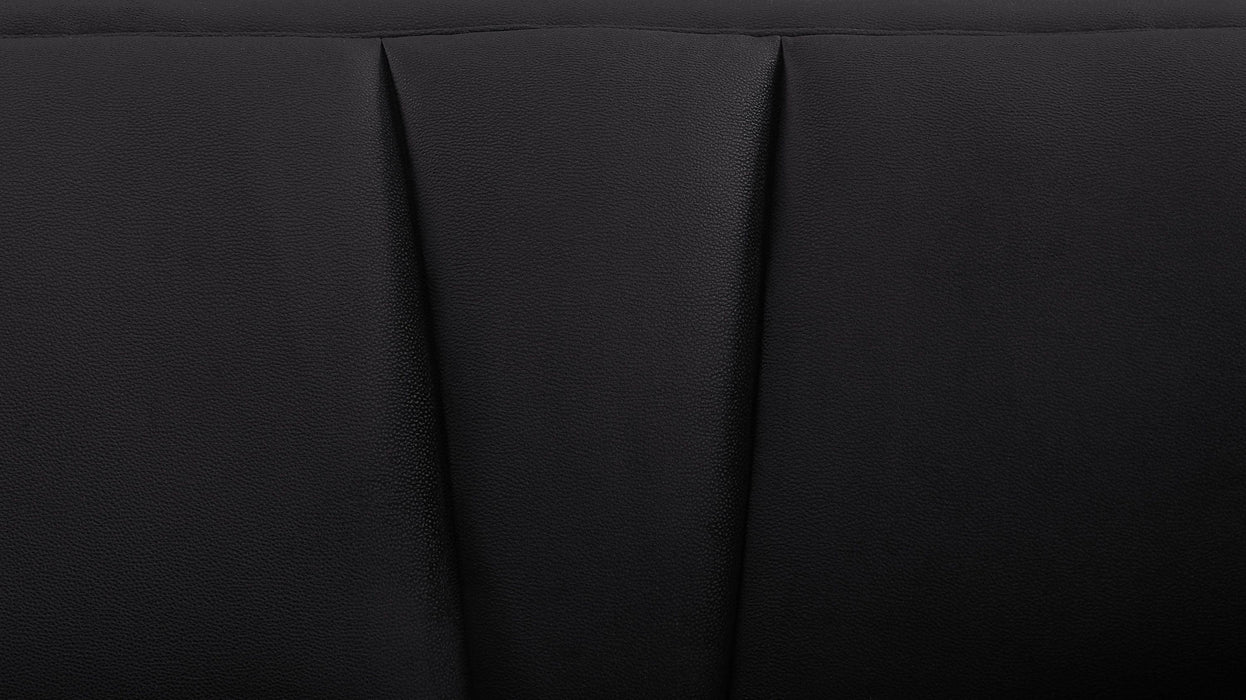 ACME Achim Sofa w/2 Pillows, Black Velvet LV00203