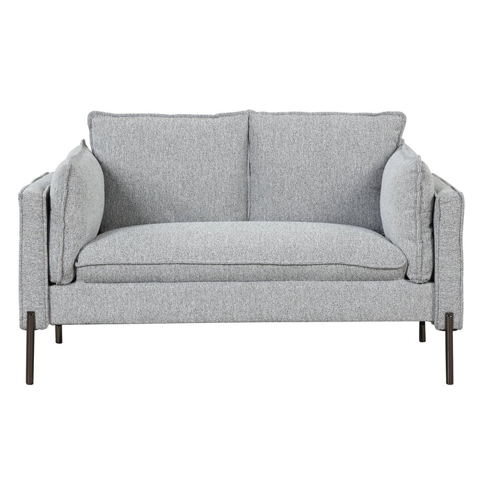 56"Modern Style Sofa Linen Fabric Loveseat Small Love Seats Couch for Small Spaces,Living Room,Apartment