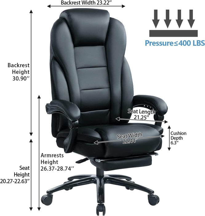 Office Chair.Heavy and tall adjustable executive  Big and Tall Office Chair