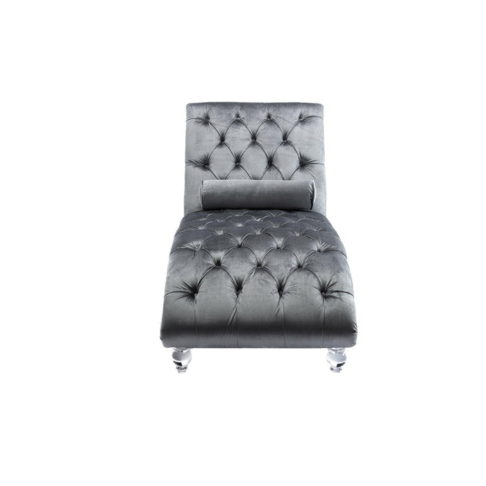 Leisure concubine sofa  with  acrylic  feet