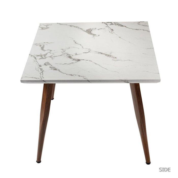 Yarmouth Dining Table,Square,Marbling