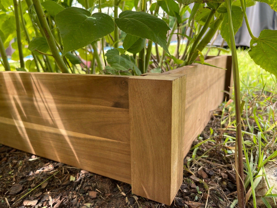 ThermA Planters 6 in. x 24 in. x 24 in. Thermo-Treated Premium Hardwood Vegetable Flower Garden Bed