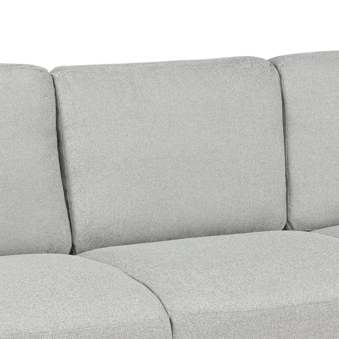 Living Room Sets Furniture Armrest Sofa Single Chair Sofa Loveseat Chair 3-Seat Sofa (ChairLoveseat Chair&3-Seat Sofa, Light Gray)