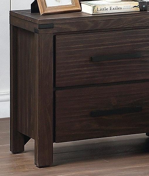 Bedroom Furniture Simple Nightstand Drawers Bed Side Table Solidwood