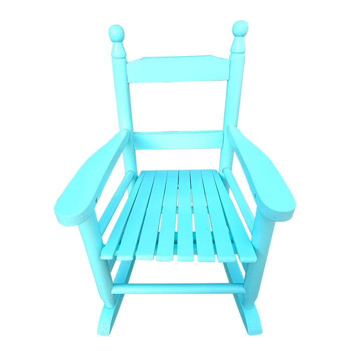 Children's rocking light Light Blue chair- Indoor or Outdoor -Suitable for kids-Durable