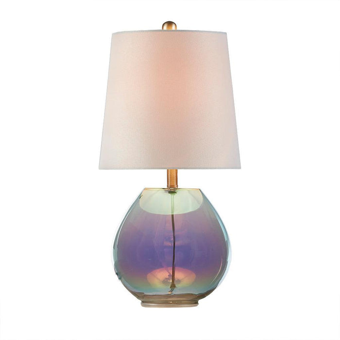 Ranier Iridescent Glass Table Lamp