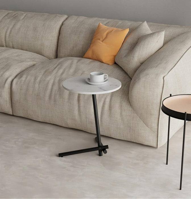 round side table, coffee table, small table