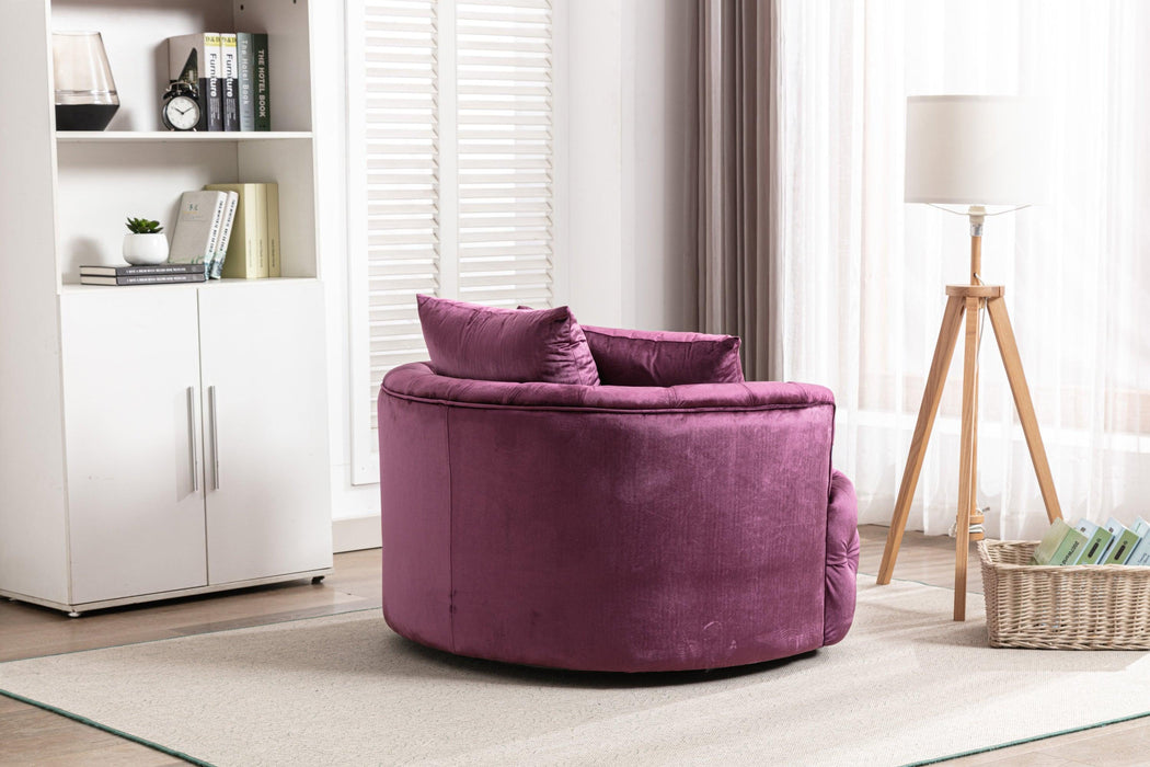 Modern  Akili  swivel accent chair  barrel chair  for hotel living room /Modern  leisure chair