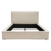 Cloud 43" Low Profile Queen Bed in Sand Fabric by Diamond Sofa image