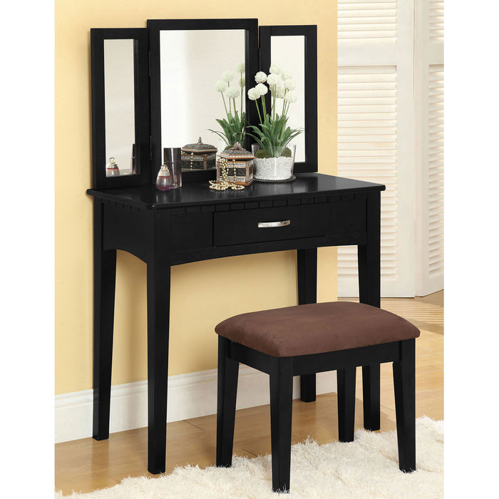Balister Transitional Solid Wood Vanity Set