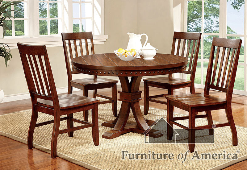 Monte Transitional Round Dining Table
