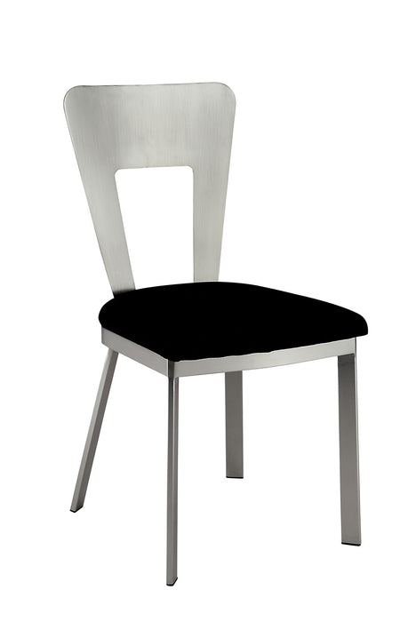 Tino Contemporary Padded Side Chairs (Set of 2)
