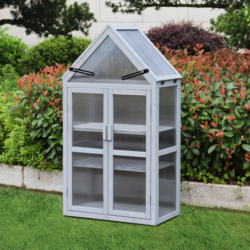 Mini Greenhouse Kit - Outdoor Plant Stand, Small Green House, Plant Stand Indoor, Green Houses for Outside, Indoor Garden and Patio Accessories Indoor Greenhouse, Tiered Plant Stand image
