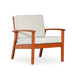 Deep Seat Eucalyptus Chair -  Natural Oil Finish -  Sand Cushions image