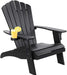 Polystyrene Adirondack Chair - Black image