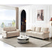 Linen Fabric Upholstery withStorage Sofa 2+3 Sectional (Beige) image