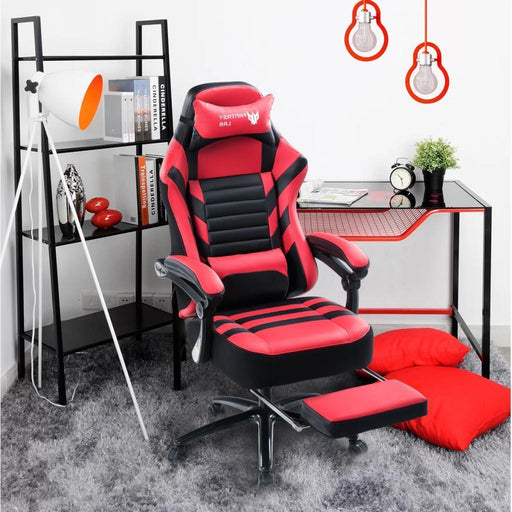 Seat Height Adjustable Swivel Racing Office Computer Ergonomic Video Game Chair image