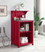 ACME CarReception Desk in Red Finish AC00377 image