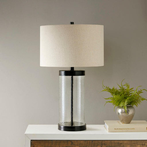 Macon Glass Cylinder Table Lamp image