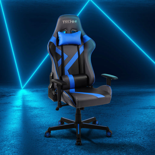 Techni Sport TS-70 Office-PC Gaming Chair, Blue image