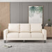 Modern Living Room Furniture Sofa in Beige Fabric image