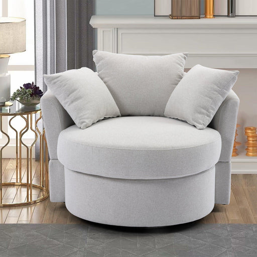 Modern  Akili swivel accent chair  barrel chair  for hotel living room /Modern  leisure chair image