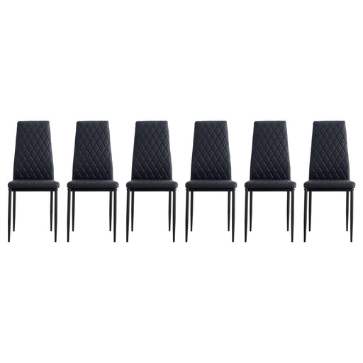Dining chair set for 6 image