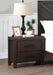 Bedroom Furniture Simple Nightstand Drawers Bed Side Table Solidwood image