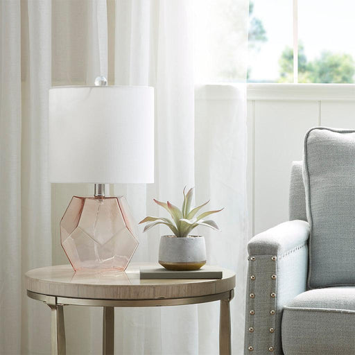 Bella Geometric Glass Table Lamp image