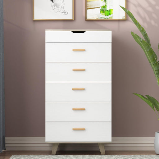 DRAWER CABINET，BAR CABINET, Sideboard，storge cabinet, solid wood handles and foot stand,Open the cover plate, with makeup mirror，Can be placed in the living room, bedroom, cloakroom and other places image