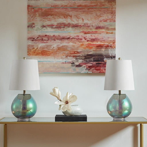 Ranier Iridescent Glass Table Lamp image