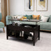 Lift Top Coffee Table-Black image