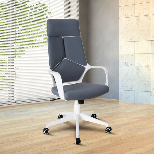 Techni MobiliModern Studio Office Chair, Grey/White image