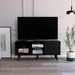 Stamford 3-Shelf Rectangle TV Stand Black Wengue image