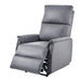 Electric Power Recliner Chair, Reclining Chair for Bedroom Living Room,Small Recliners Home Theater Seating, with USB Ports,Recliner for small space,Dark Gray image