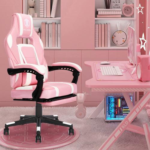 Ergonomic massage/rotary racing office game computer chair/PU leather image