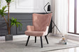 Accent chair  Living Room/Bed Room,Modern Leisure  Chair  Pink image