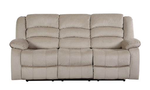 Global United Transitional Microfiber Fabric Upholstered Sofa image