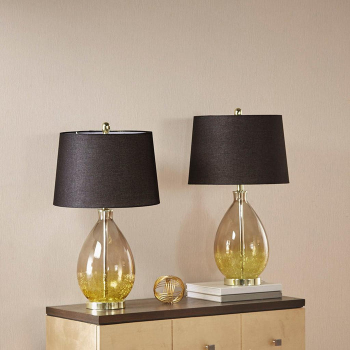 Cortina Ombre Glass Table Lamp, Set of 2 image